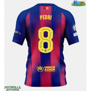 Barcelona Pedri Gonzalez #8 Hemmatröja 2025-26 Kortärmad